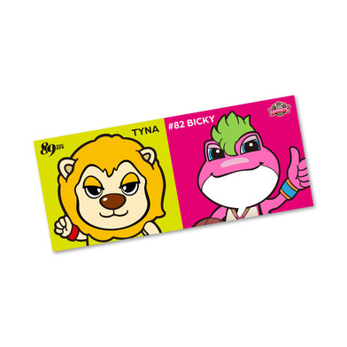 ティナ×ビッキー コラボタオル